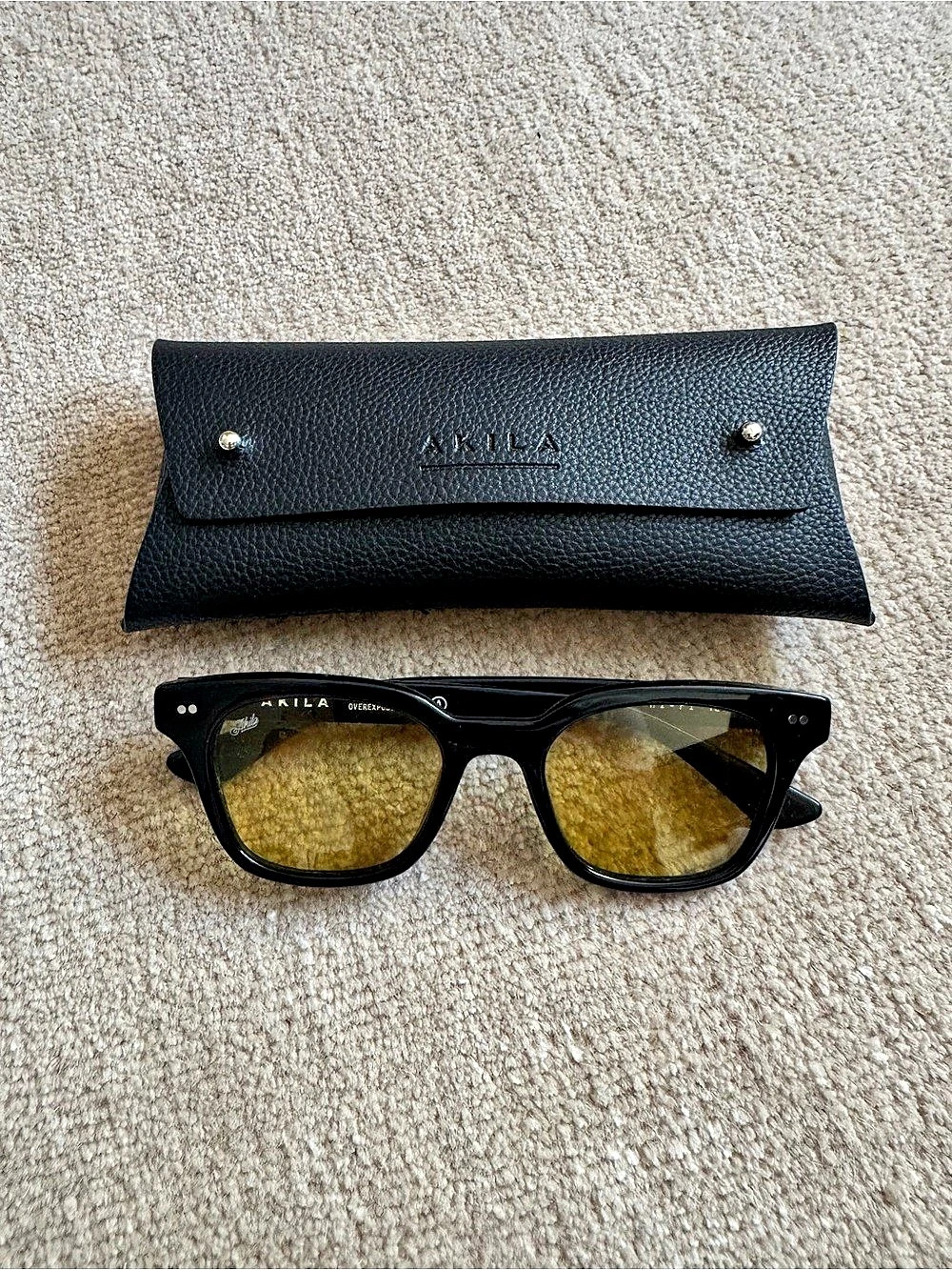 AKILA Hi-Fi 2.0 Black Eyeglasses with Case